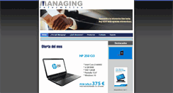 Desktop Screenshot of managinginformatica.com